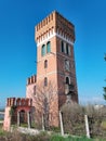 Torre di Santa Barbara a Sarcedo prov di Vicenza Italy Royalty Free Stock Photo