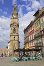 Torre dos Clerigos in Porto, Portugal Royalty Free Stock Photo