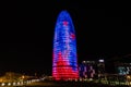 The Torre Glories Agbar Tower from Barcelona