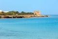 Torre Specchia Ruggeri summer beach, Puglia, Italy