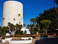 Torre Vigia Berber pirate watchtower Cabo Roig Orihuela Costa S Royalty Free Stock Photo