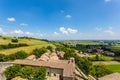 Torrechiara Castle in the Province of Parma, Emilia Romagna Italy