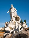 Replica of the Trevi Fountain in the Europa Park of Torrejon de Ardoz