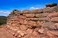 Torrejon de Gatova ruins from Iberians in Spain Royalty Free Stock Photo