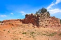 Torrejon de Gatova ruins from Iberians in Spain Royalty Free Stock Photo