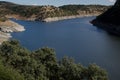 Torrejon-Tajo reservoir in the Monfrague National Park. Royalty Free Stock Photo
