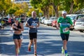 Runners on half Marathon de Torremolinos in Torremolinos, Spain