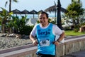 Runners on half Marathon de Torremolinos in Torremolinos, Spain