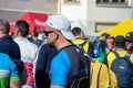 Runners on half Marathon de Torremolinos in Torremolinos, Spain