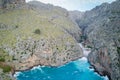 Torrent de Pareis, Mallorca Royalty Free Stock Photo