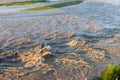 Torrential rains swelled rivers and streams in river swat