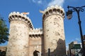 Torres de Quart Quart Towers in Valencia Royalty Free Stock Photo