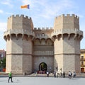 Torres de Serranos Royalty Free Stock Photo