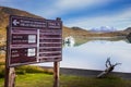 Torres del Paine, Chile. Majestic national park in Chilean Patagonia, Cordillera de los Andes