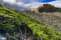 Torres del Paine National Park, maybe the best sunrise in the world! and without seeing the sun! Royalty Free Stock Photo