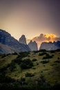 Torres del paine national park chile Patagonia. Granite mountain most beautiful place in the world in south america Royalty Free Stock Photo