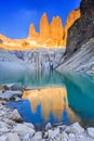 Torres Del Paine National Park, Chile. Royalty Free Stock Photo