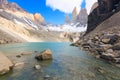 Torres del Paine view, Base Las Torres viewpoint, Chile