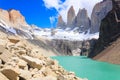 Torres del Paine view, Base Las Torres viewpoint, Chile