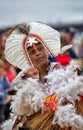 Torres Strait Islander boy in traditional costume