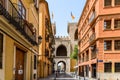 Torres (Towers) de Quart In Valencia Royalty Free Stock Photo