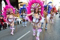 TORREVIEJA, SPAIN February 4, 2024: Annual Carnival Parade. Mardi Gras in Spain