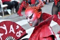 TORREVIEJA, SPAIN February 4, 2024: Annual Carnival Parade. Mardi Gras in Spain