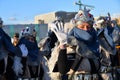 TORREVIEJA, SPAIN JANUARY 5, 2024: Los Reyes Magos (Three Kings) parade