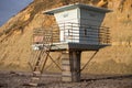 Torrey Pines Beach Lifeguard Stand Royalty Free Stock Photo