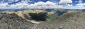 Torreys Peak Summit Panorama Royalty Free Stock Photo