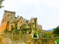 Torri del Benaco castle on Lake Garda in Italy Royalty Free Stock Photo