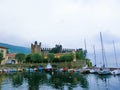 Torri del Benaco castle on Lake Garda in Italy