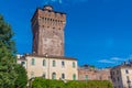 Torrione di Porta Castello in Italian town Vicenza