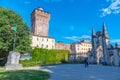 Torrione di Porta Castello in Italian town Vicenza