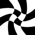 Torsion, rotary deform.gyration, revolve element.tweak converging checker, chequered pattern / background. centrifuge, spin