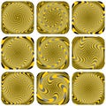 Torsion, rotation and vortex patterns. Royalty Free Stock Photo