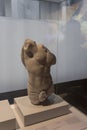 Torso replica display in 3-2-1 Qatar Olympic and Sports Museum. Royalty Free Stock Photo