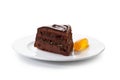 Torta al cioccolato - Sacher torte - Royalty Free Stock Photo