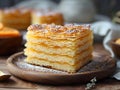 Torta de aceite is a light, crispy and flaky sweet cookie