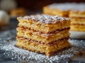 Torta de aceite is a light, crispy and flaky sweet cookie