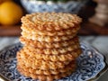 Torta de aceite is a light, crispy and flaky sweet cookie