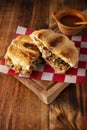 Steak Sandwich Mexican Torta Royalty Free Stock Photo