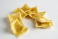 Tortelli italian stuffed pasta with cheese