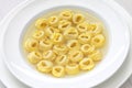 Tortellini in brodo, italian cuisine Royalty Free Stock Photo