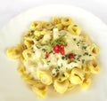 Tortellini Italian stuffed pasta Royalty Free Stock Photo