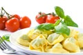 Tortellini pasta Royalty Free Stock Photo