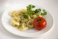 Tortellini pasta Royalty Free Stock Photo