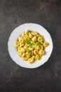 Tortellini pasta. Italian stuffed pasta Royalty Free Stock Photo