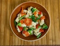 Tortellini Primavera Royalty Free Stock Photo