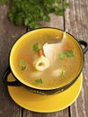 Tortellini soup